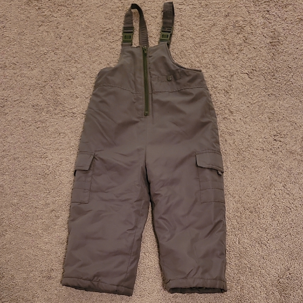 Big Chill Silver Snow Bib Overalls